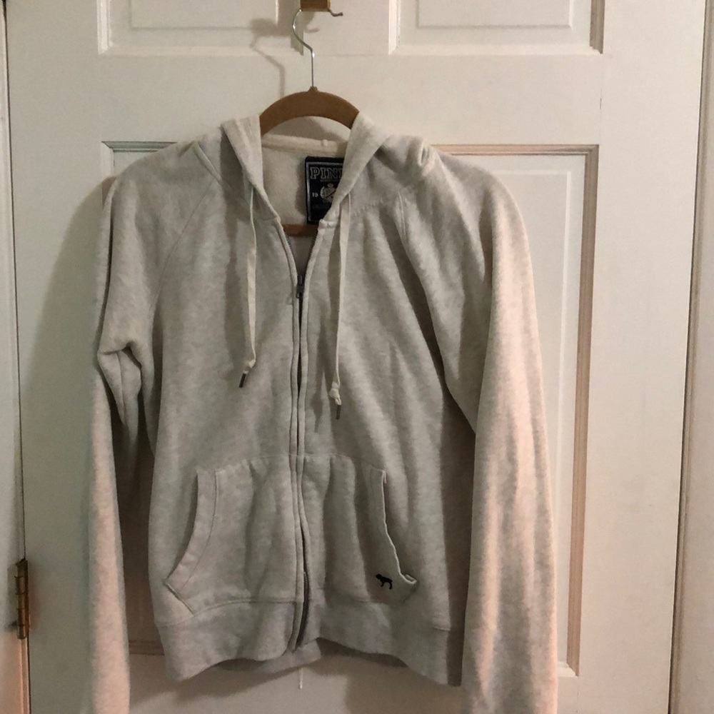 PINK zip-up hoodie